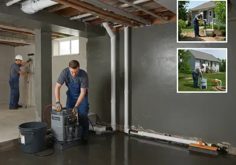 Basement Waterproofing and Flood Prevention process in Suffolk, VA